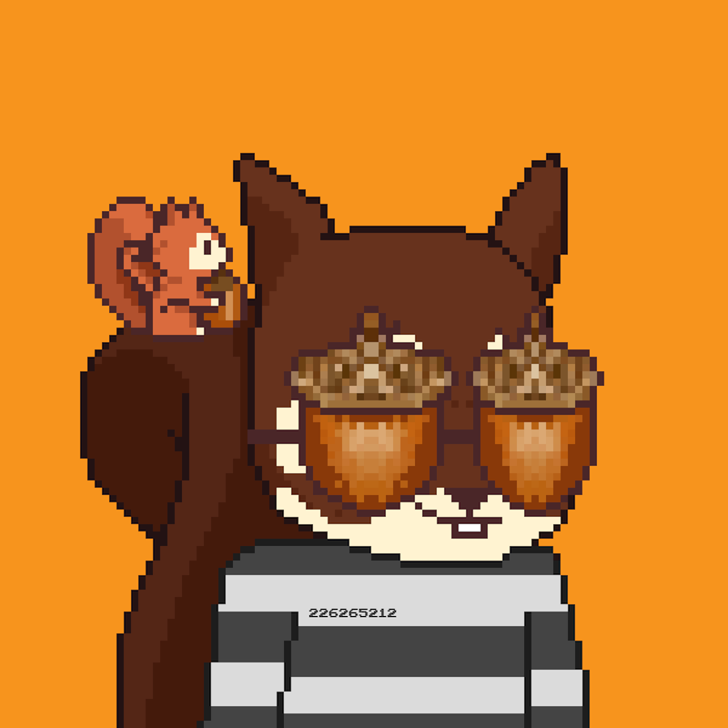 Pixel Squirrels #3850